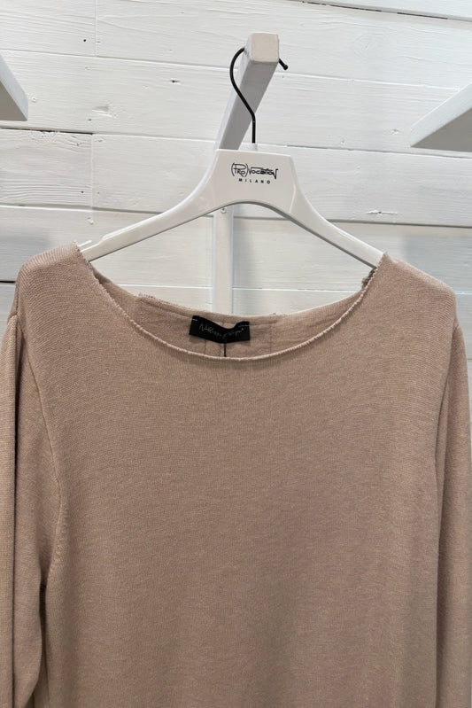 Maglia lunga con spacco