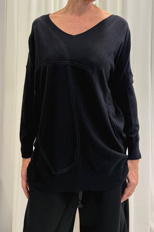 Maglioncino scollo a V