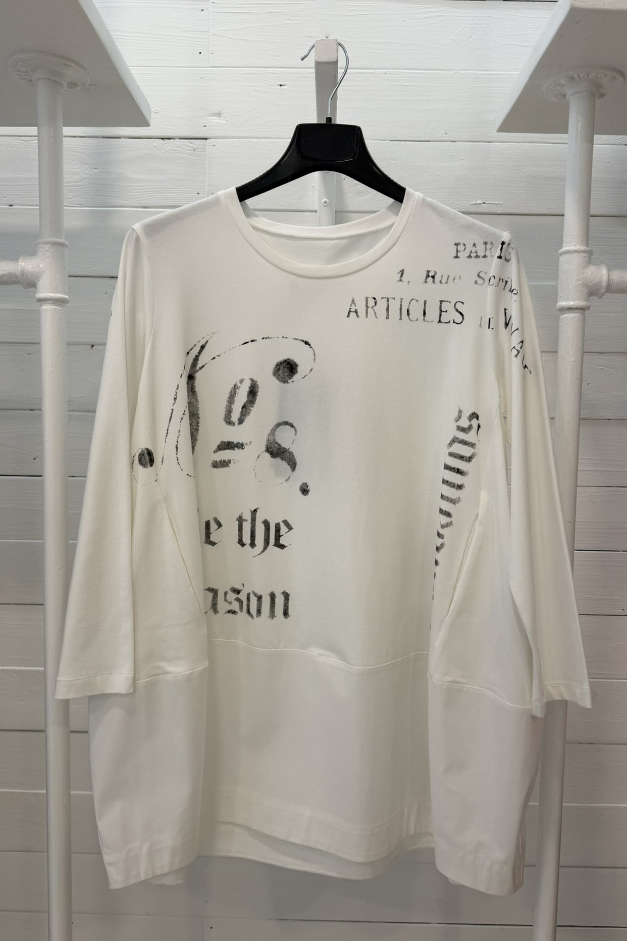 Maglia stampa grafica over