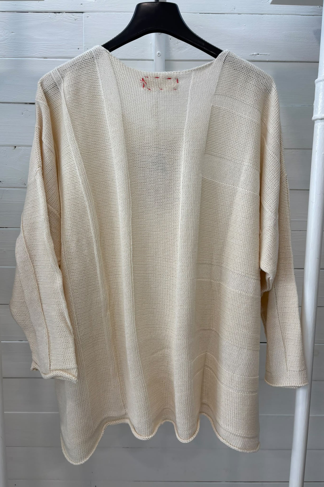 Maglia ampia con trame alternate