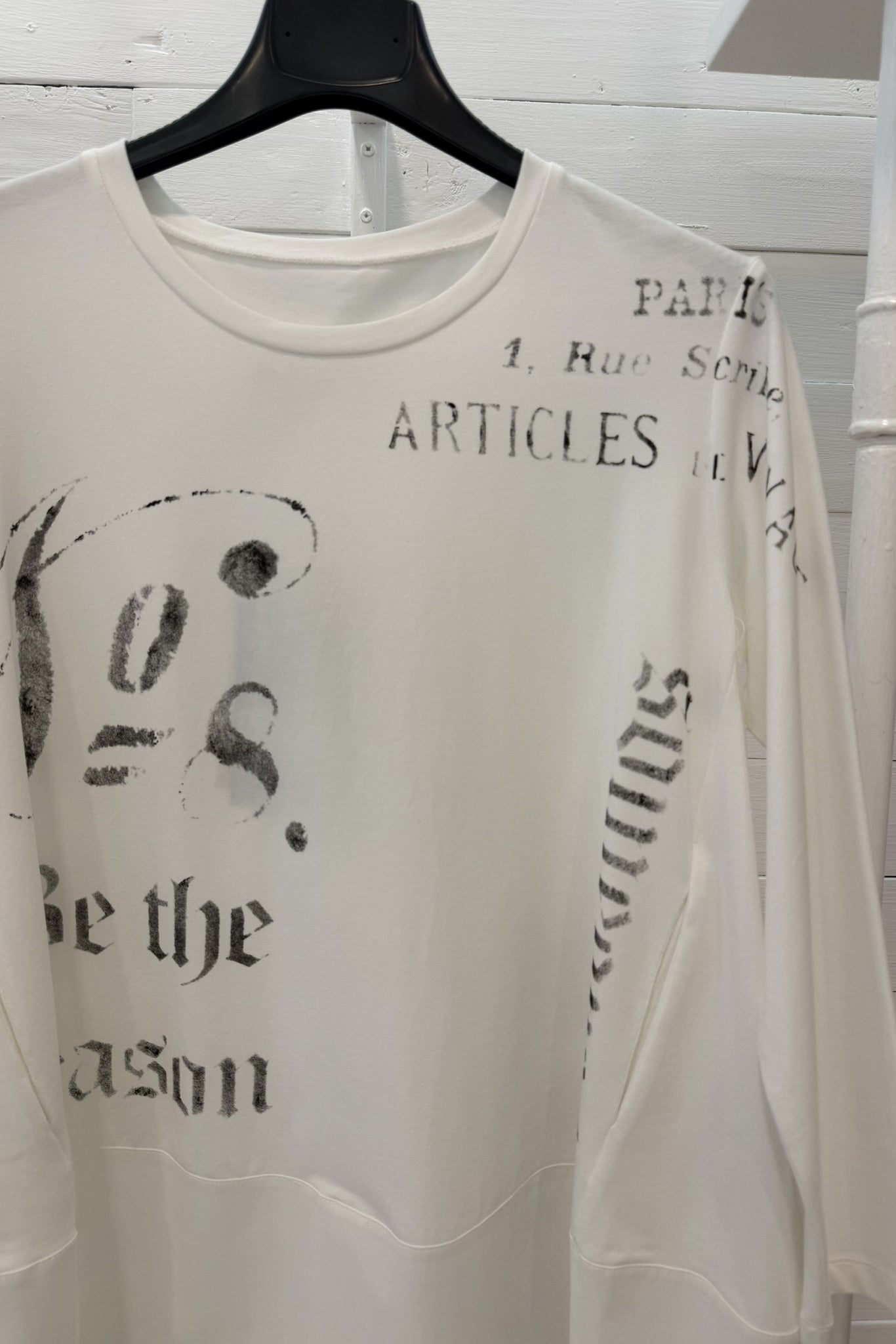 Maglia stampa grafica over