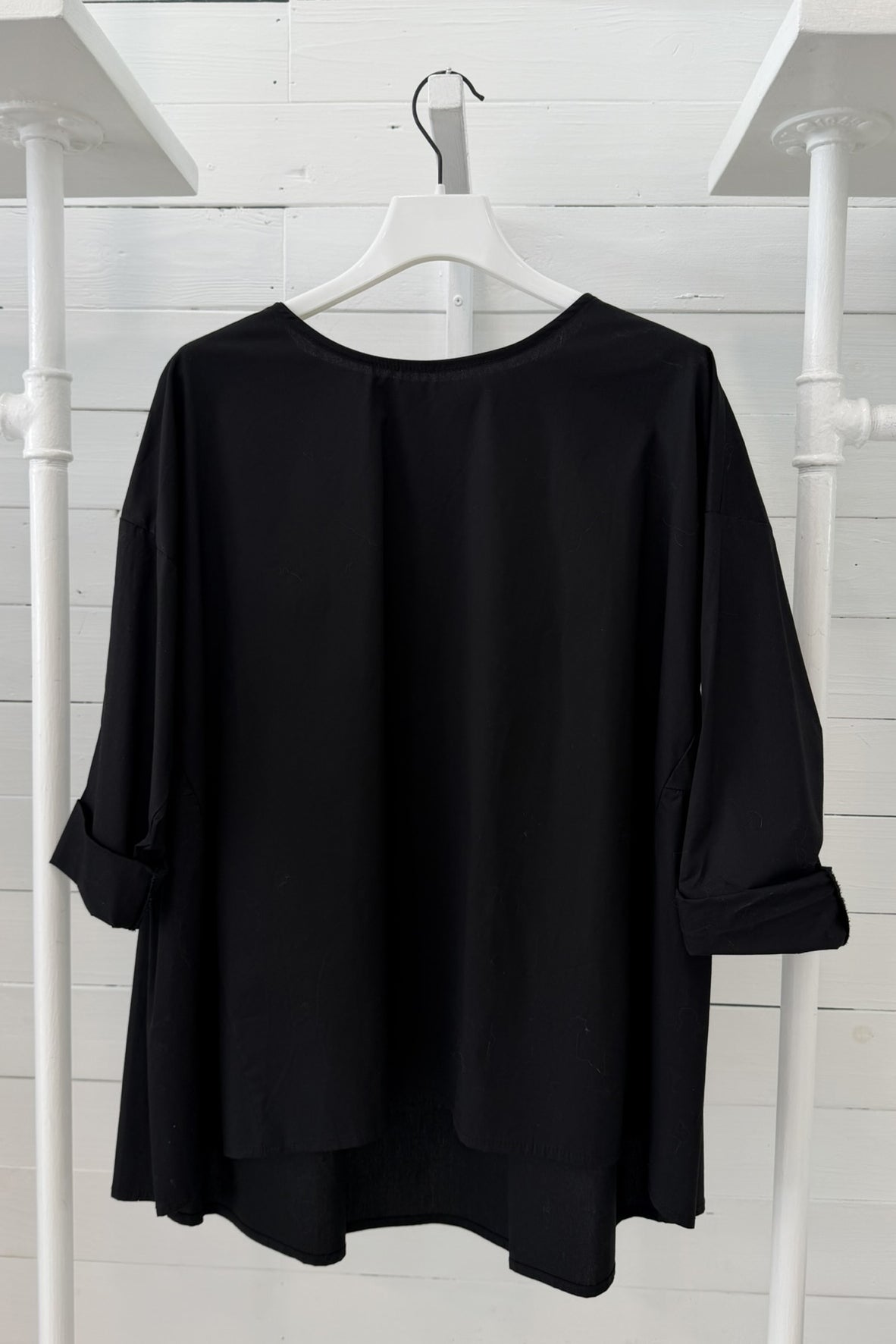 Blusa Ampia con Arricciatura
