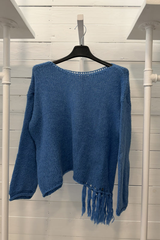 Maglioncino con frange