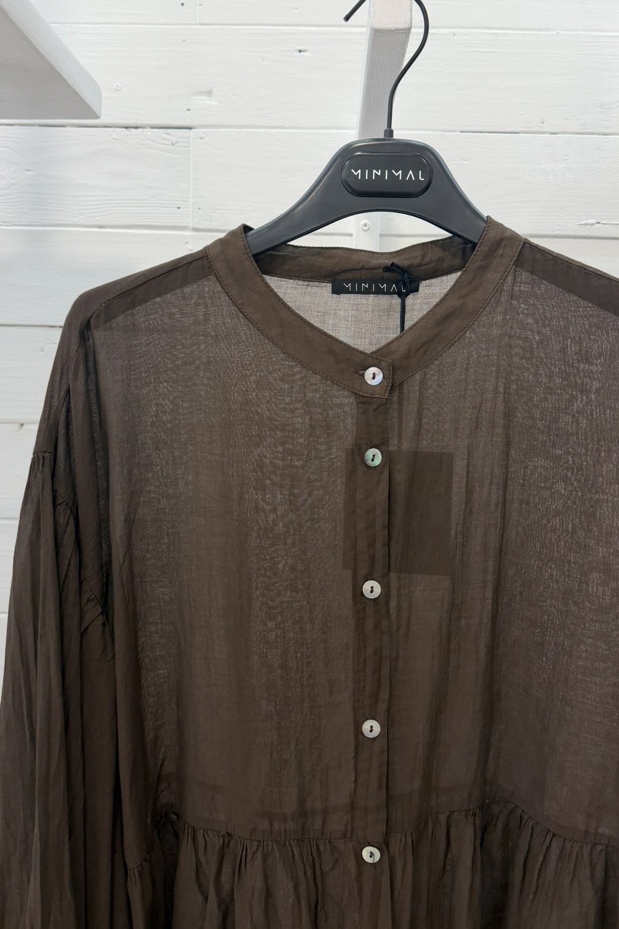 Blusa leggera in puro cotone
