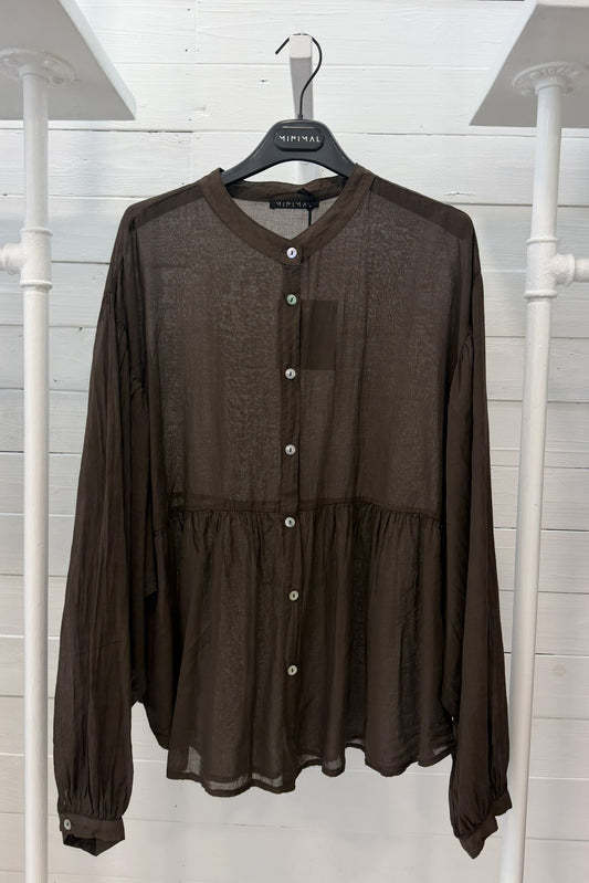 Blusa leggera in puro cotone