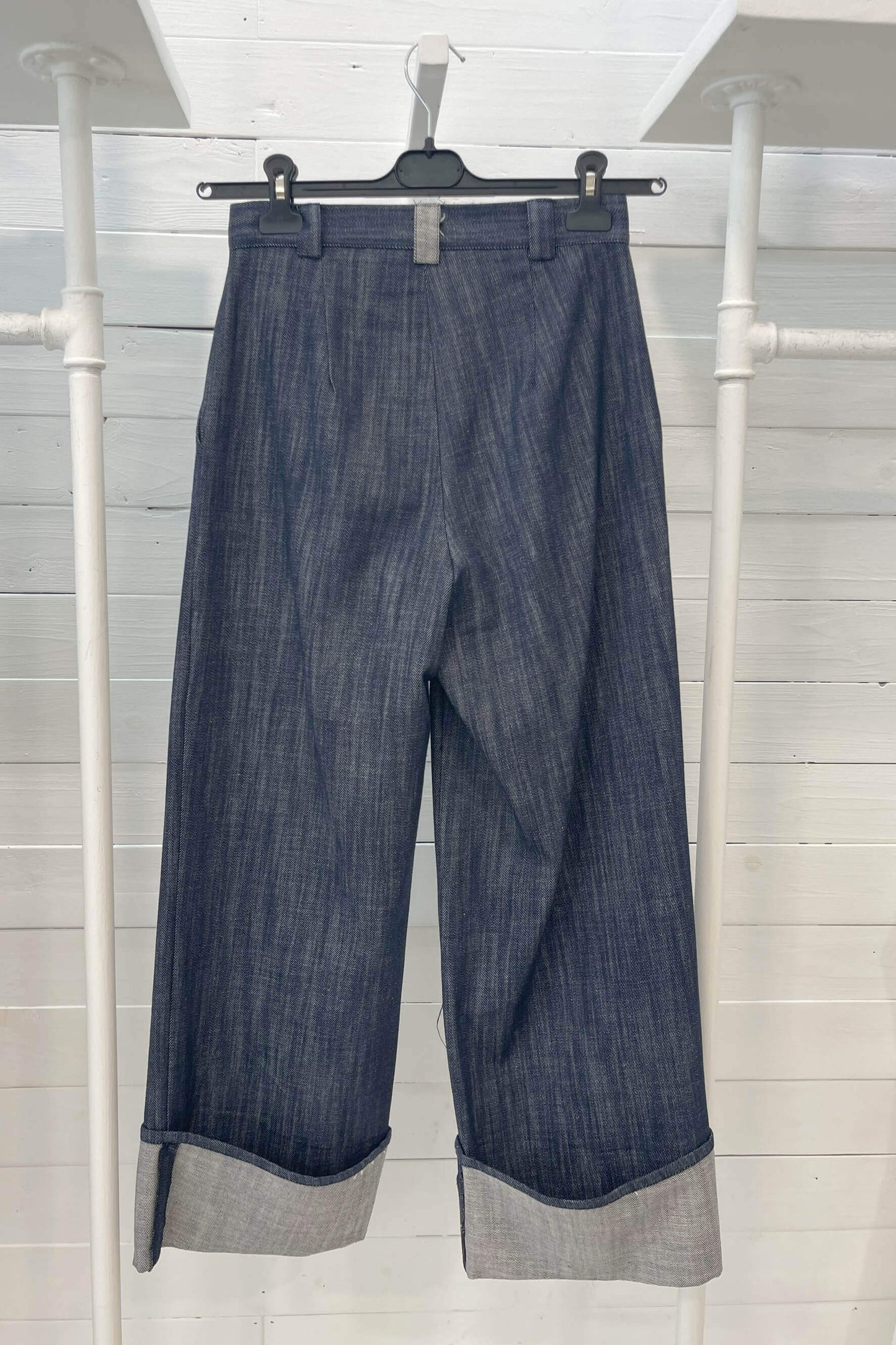 Pantalone risvolto