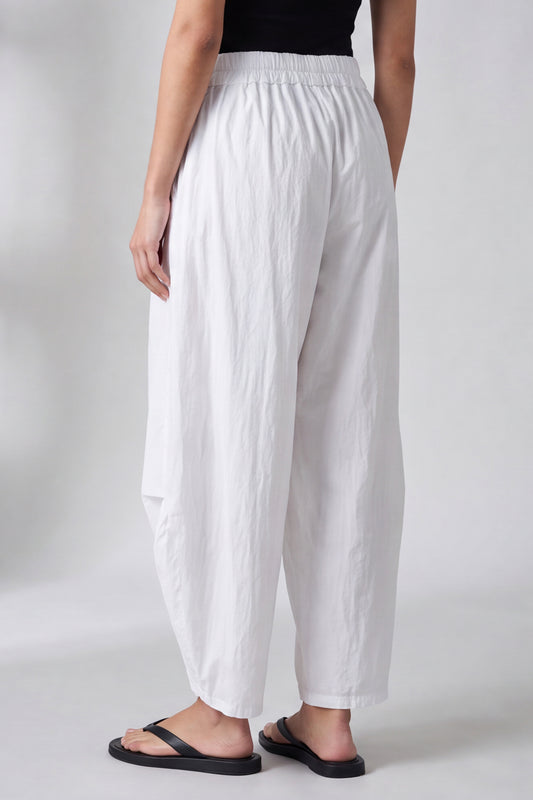 pantaloni balloon in cotone