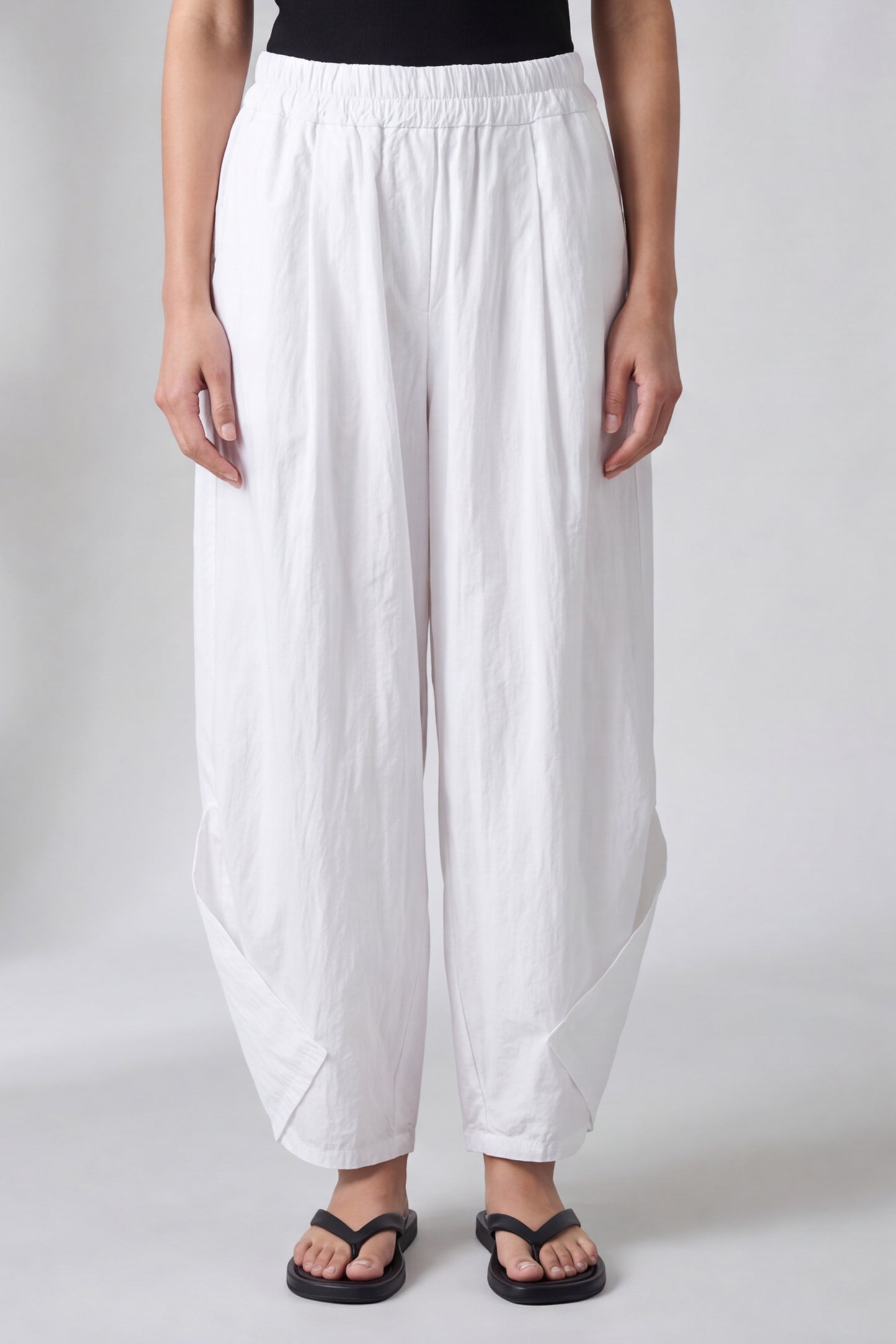 pantaloni balloon in cotone