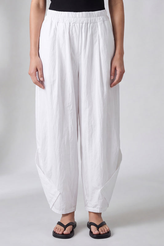 pantaloni balloon in cotone
