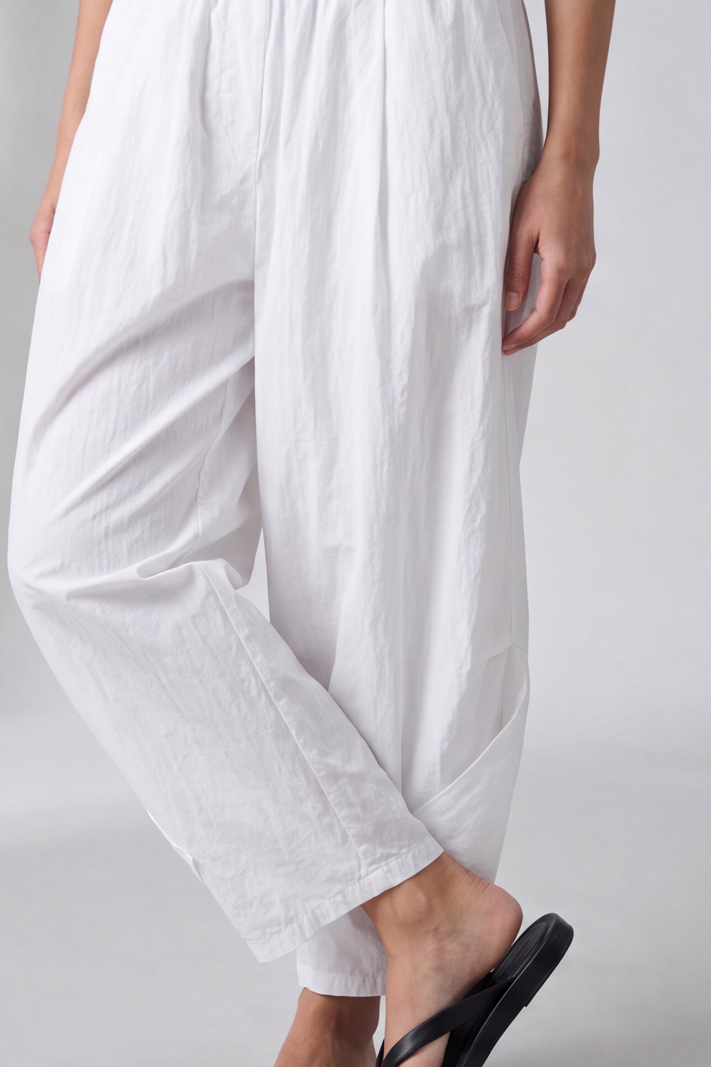 pantaloni balloon in cotone
