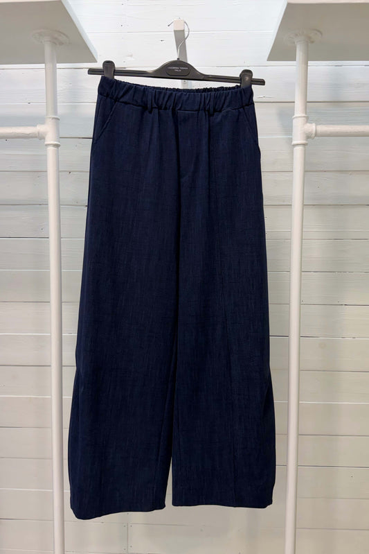 Pantalone in tessuto fluido