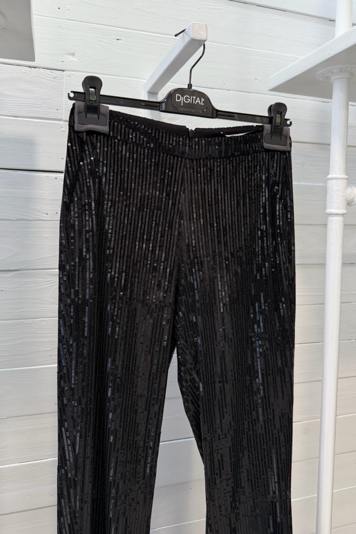 Pantalone con paillettes