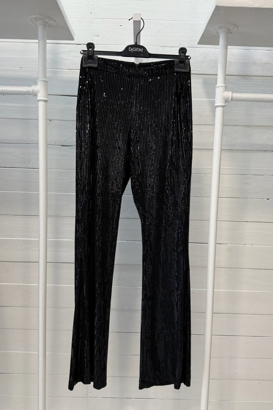 Pantalone con paillettes