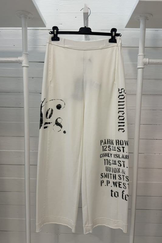 Pantalone stampa grafica