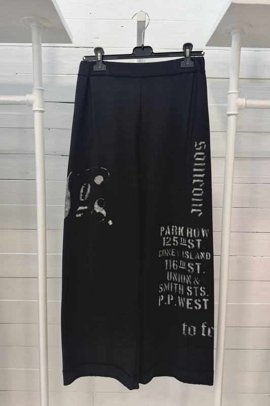 Pantalone stampa grafica