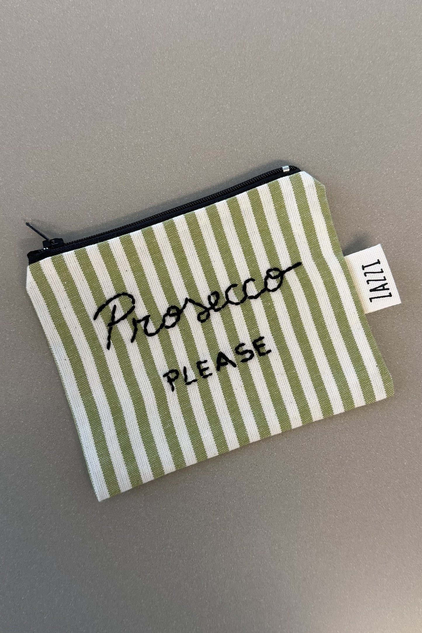 Porta spicci fatto a mano personalizzabile “Prosecco Please”