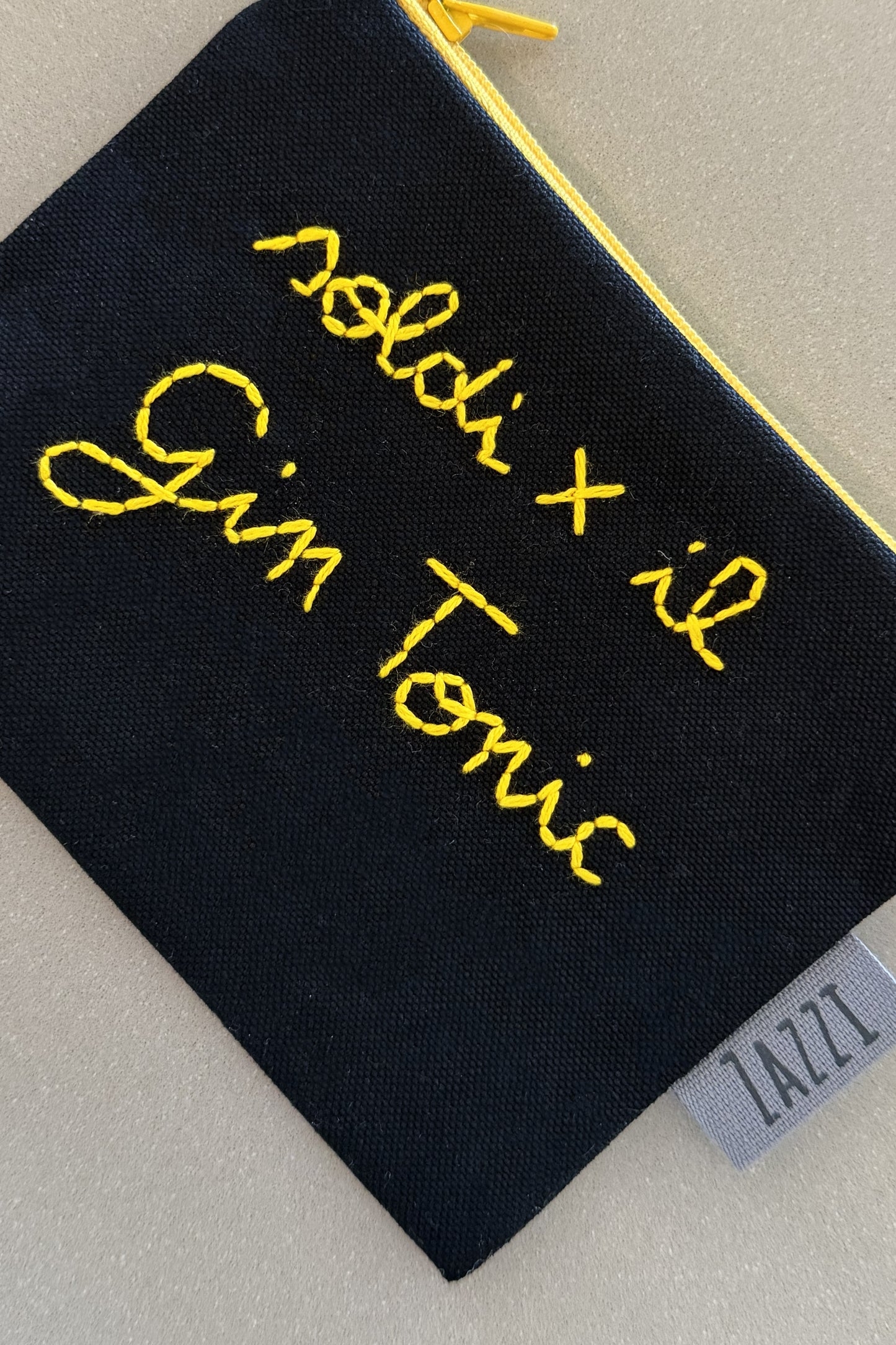 Porta spicci fatto a mano personalizzabile “Soldi x il Gin Tonic”