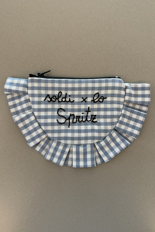 Porta spicci fatto a mano personalizzabile “Soldi x per lo spritz”
