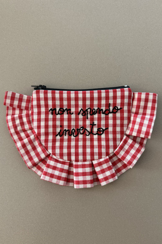 Porta spicci fatto a mano personalizzabile “Non spendo investo”