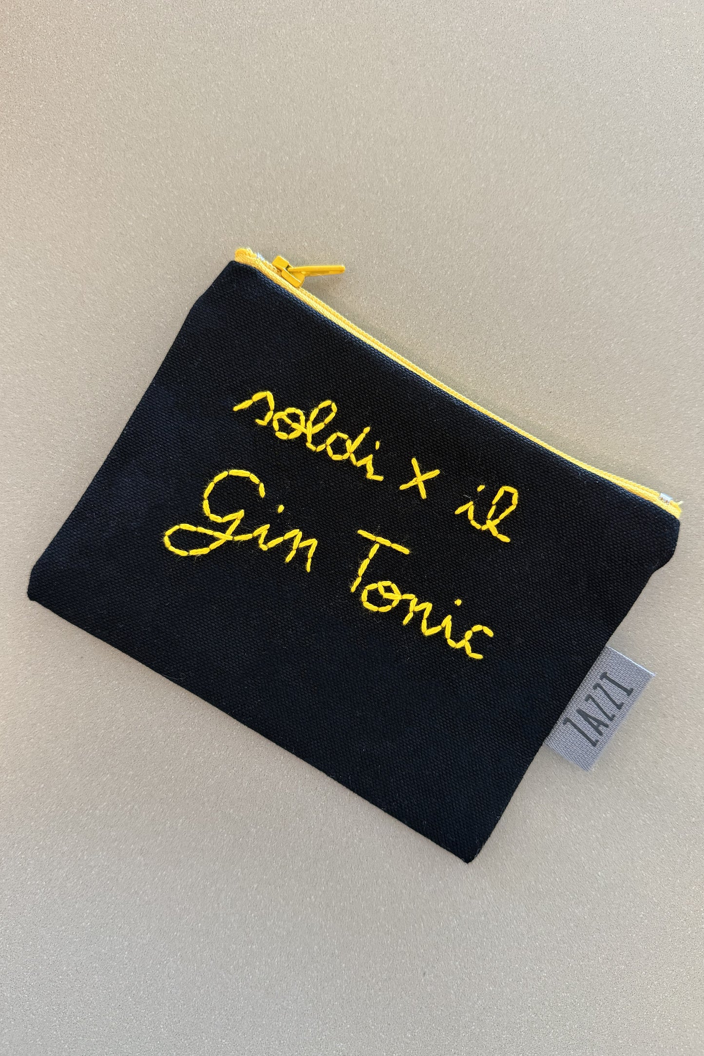 Porta spicci fatto a mano personalizzabile “Soldi x il Gin Tonic”