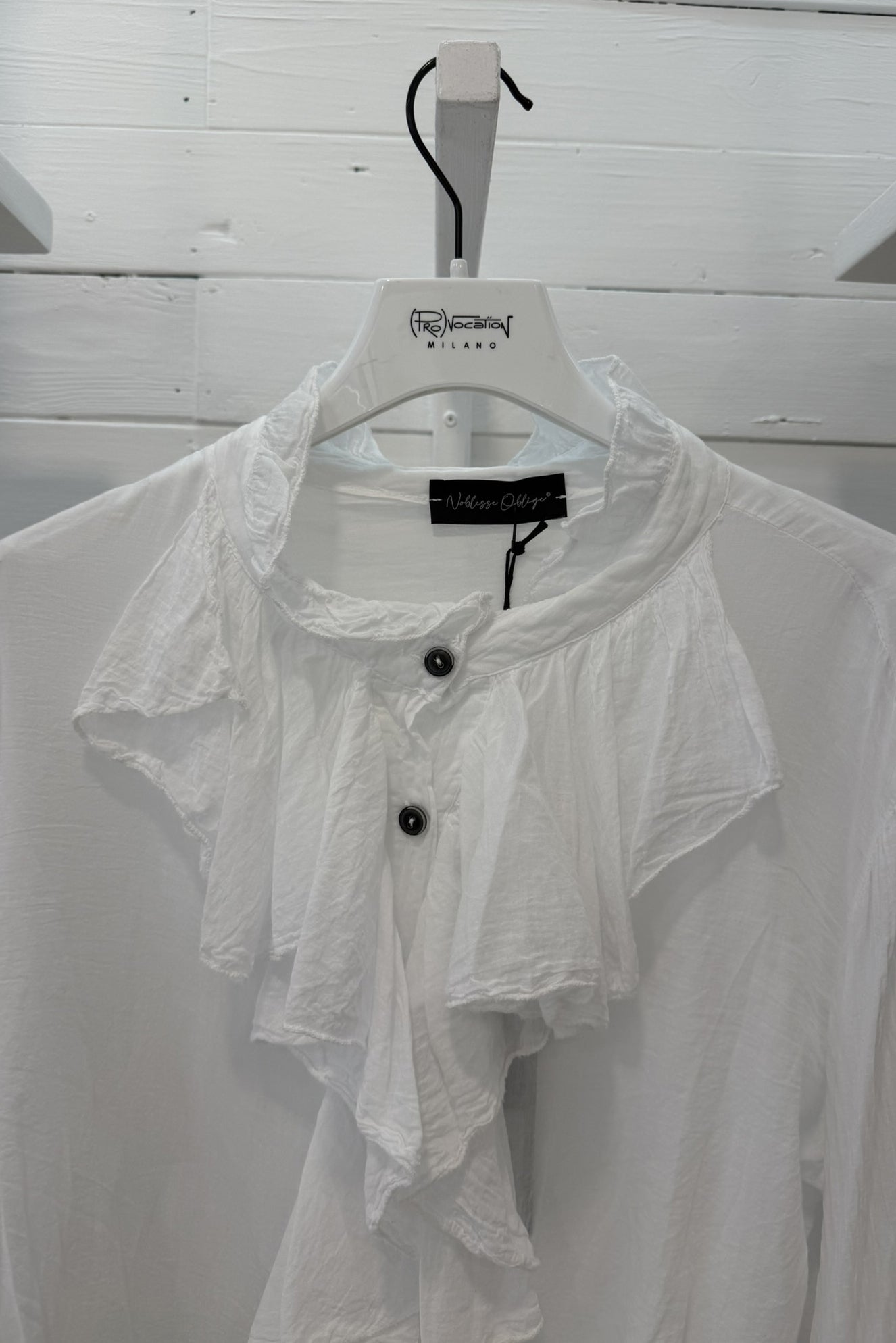 Blusa con rouches