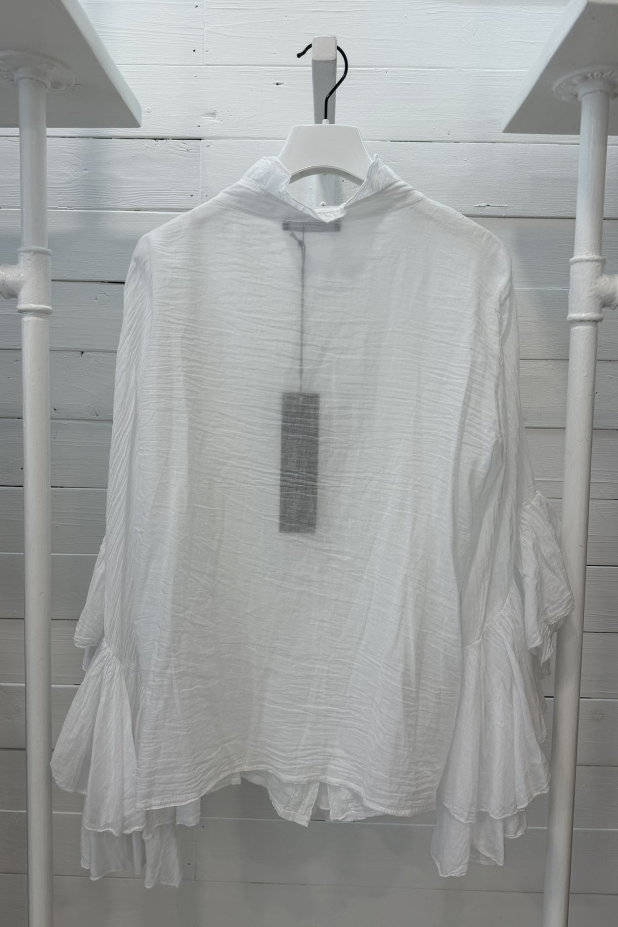 Blusa con rouches