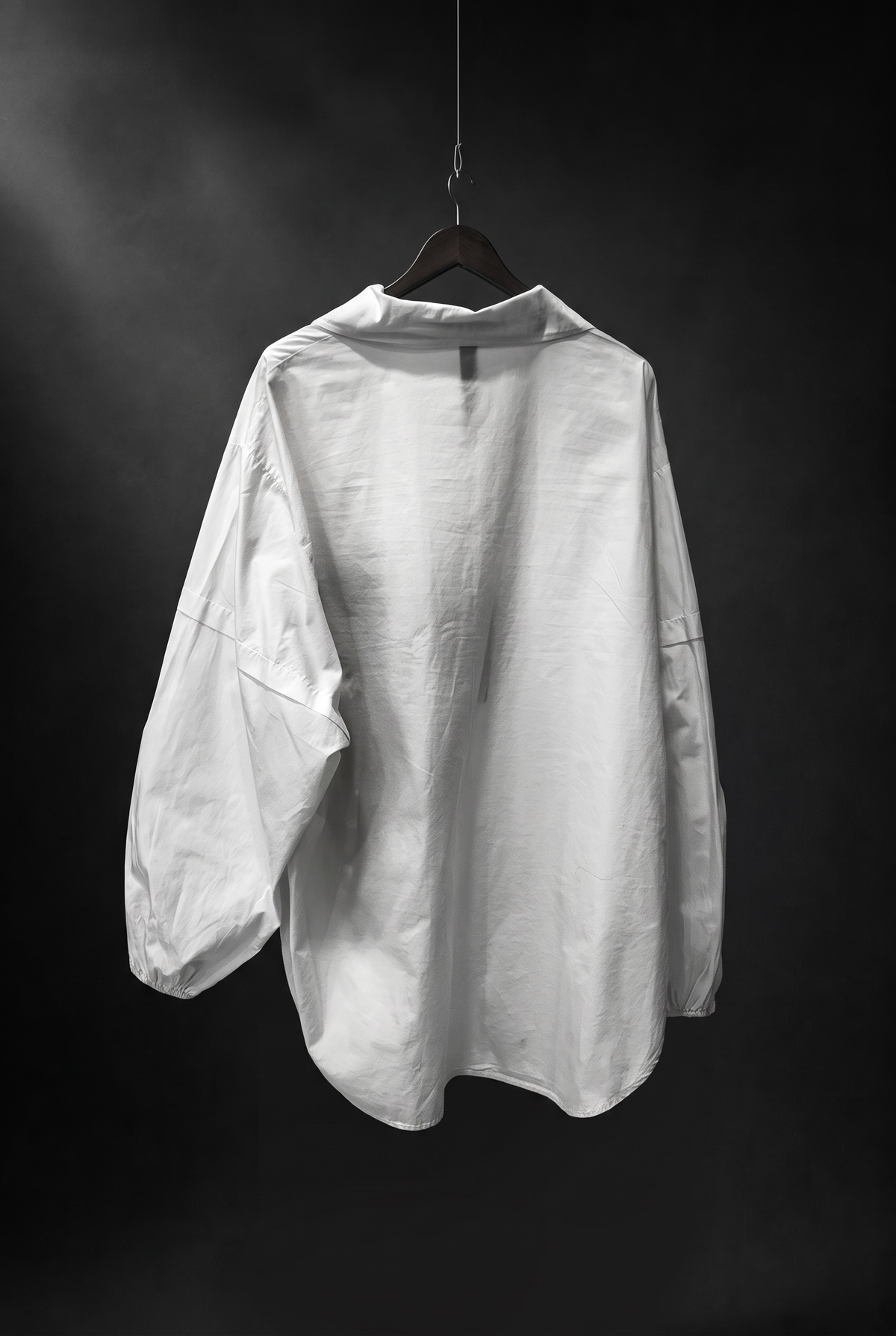Camicia oversize con stampa artistica