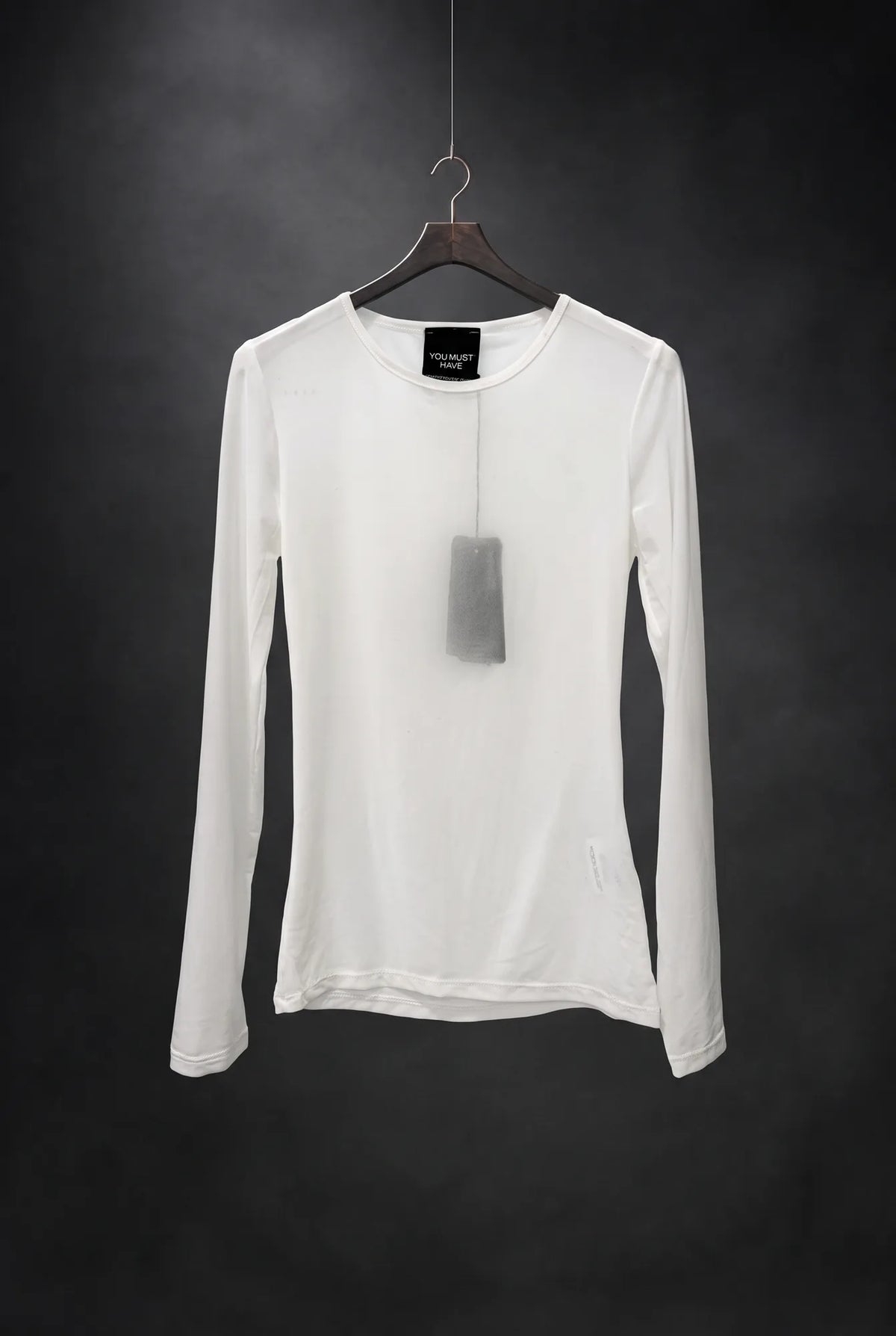 Maglia trasparente in tulle elasticizzato