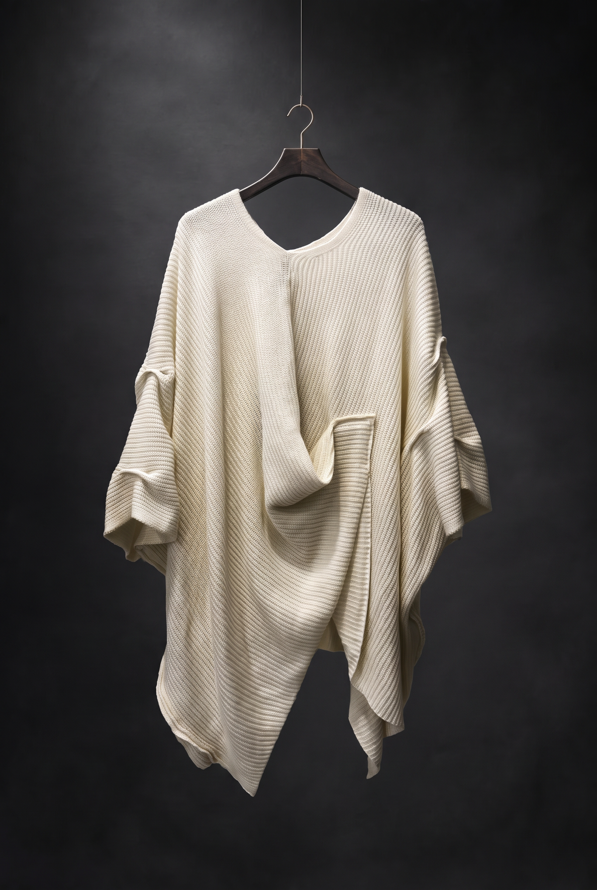 Mantella in lana e cashmere