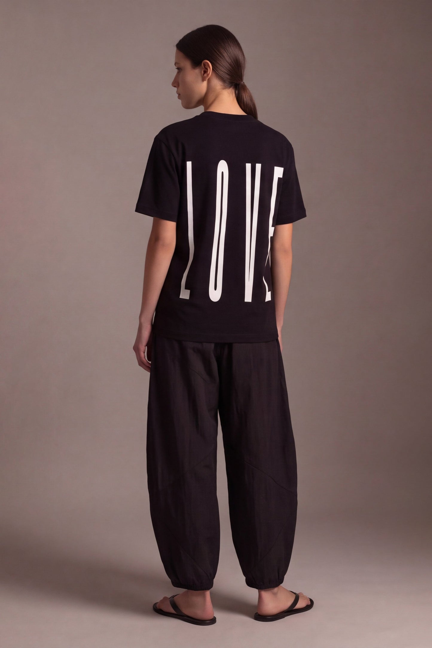 Pantaloni Balloon in Cotone Tecnico