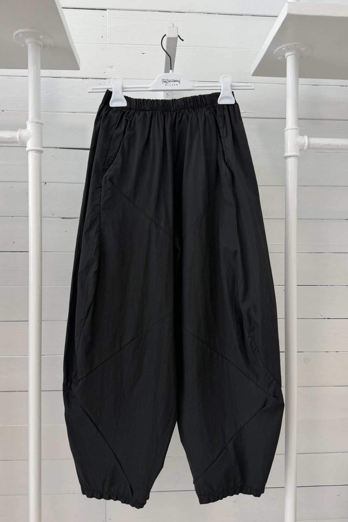 Pantaloni Balloon in Cotone Tecnico
