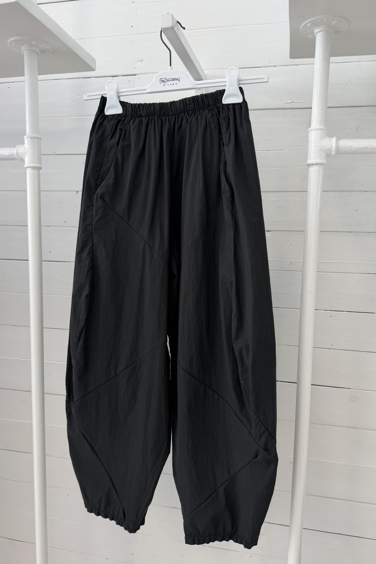 Pantaloni Balloon in Cotone Tecnico