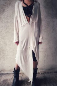 Maglia/Abito asimmetrico in modal