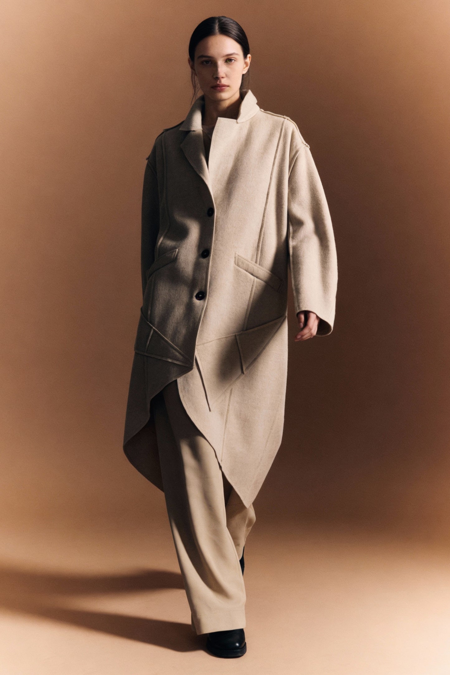 Cappotto asimmetrico