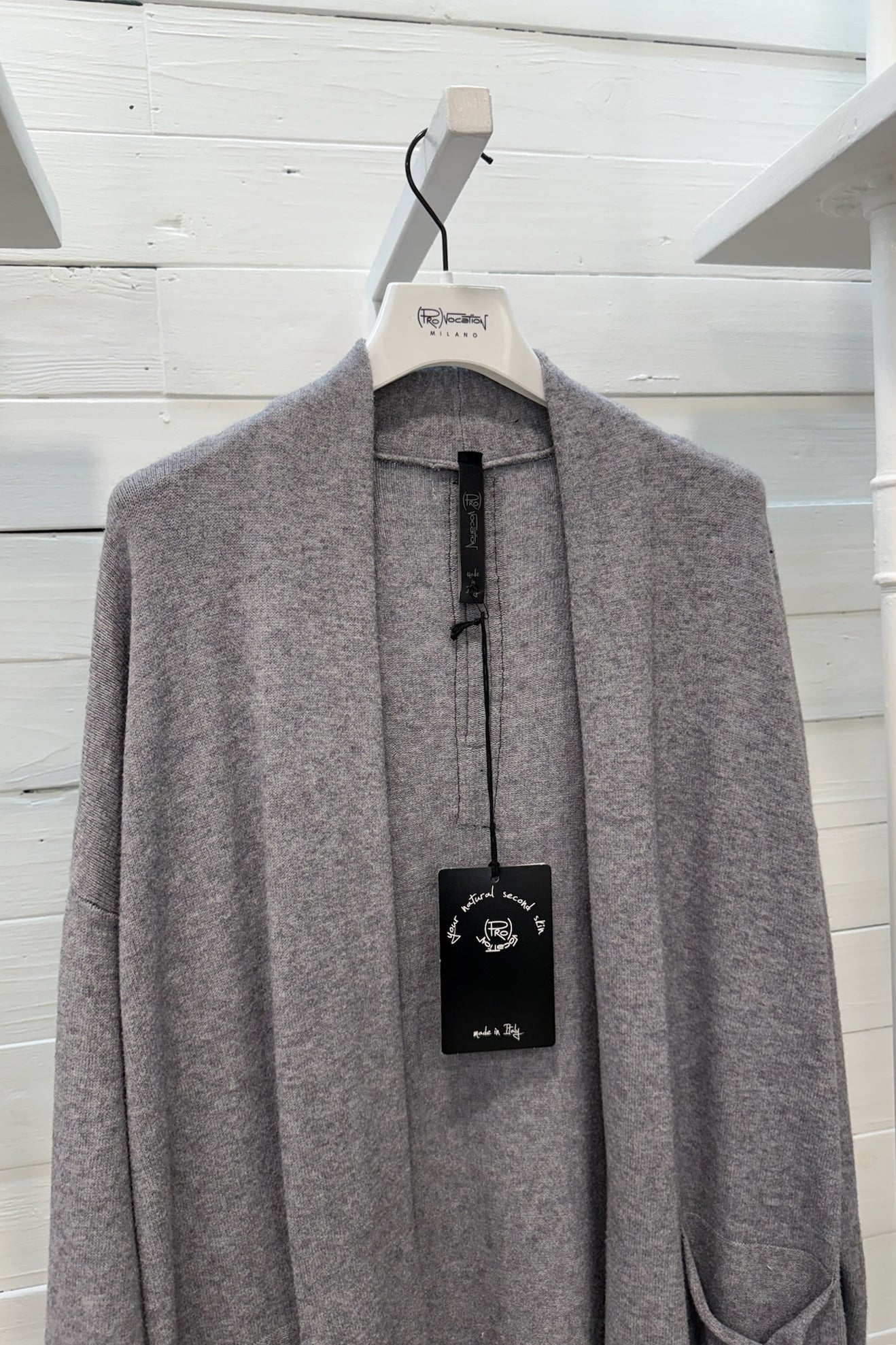Cardigan lungo