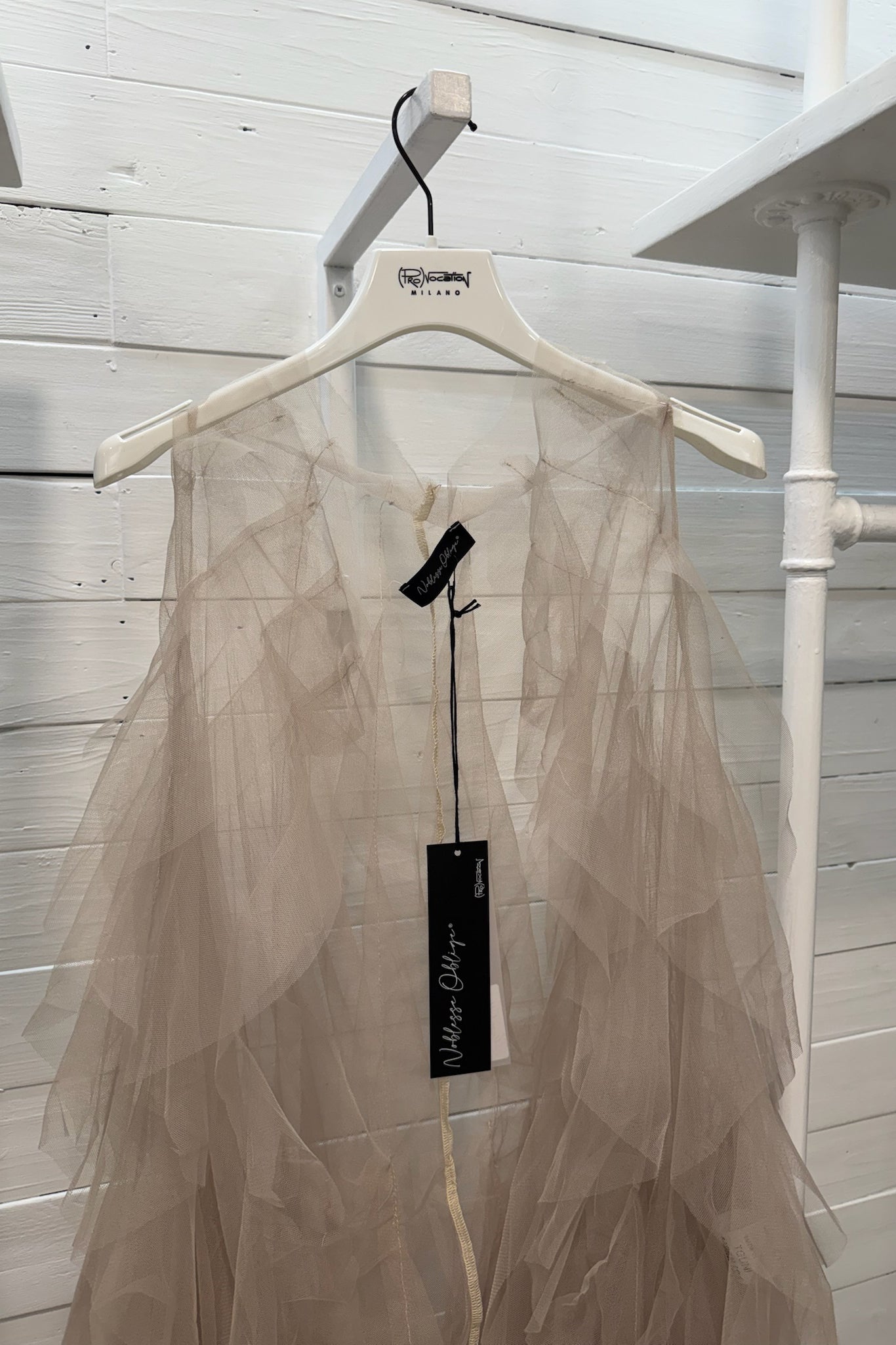 Gilet in tulle