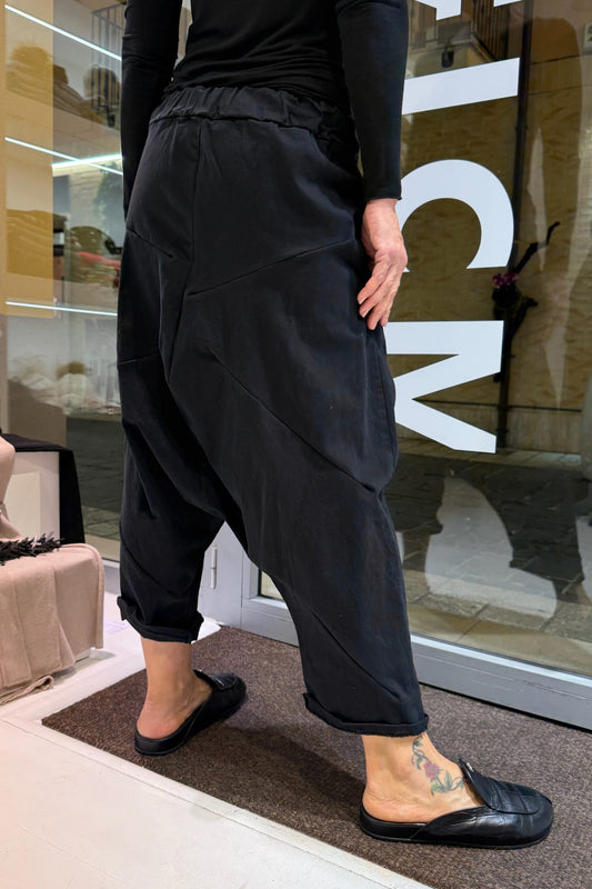 Pantalone cavallo basso