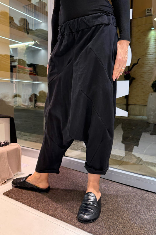 Pantalone cavallo basso