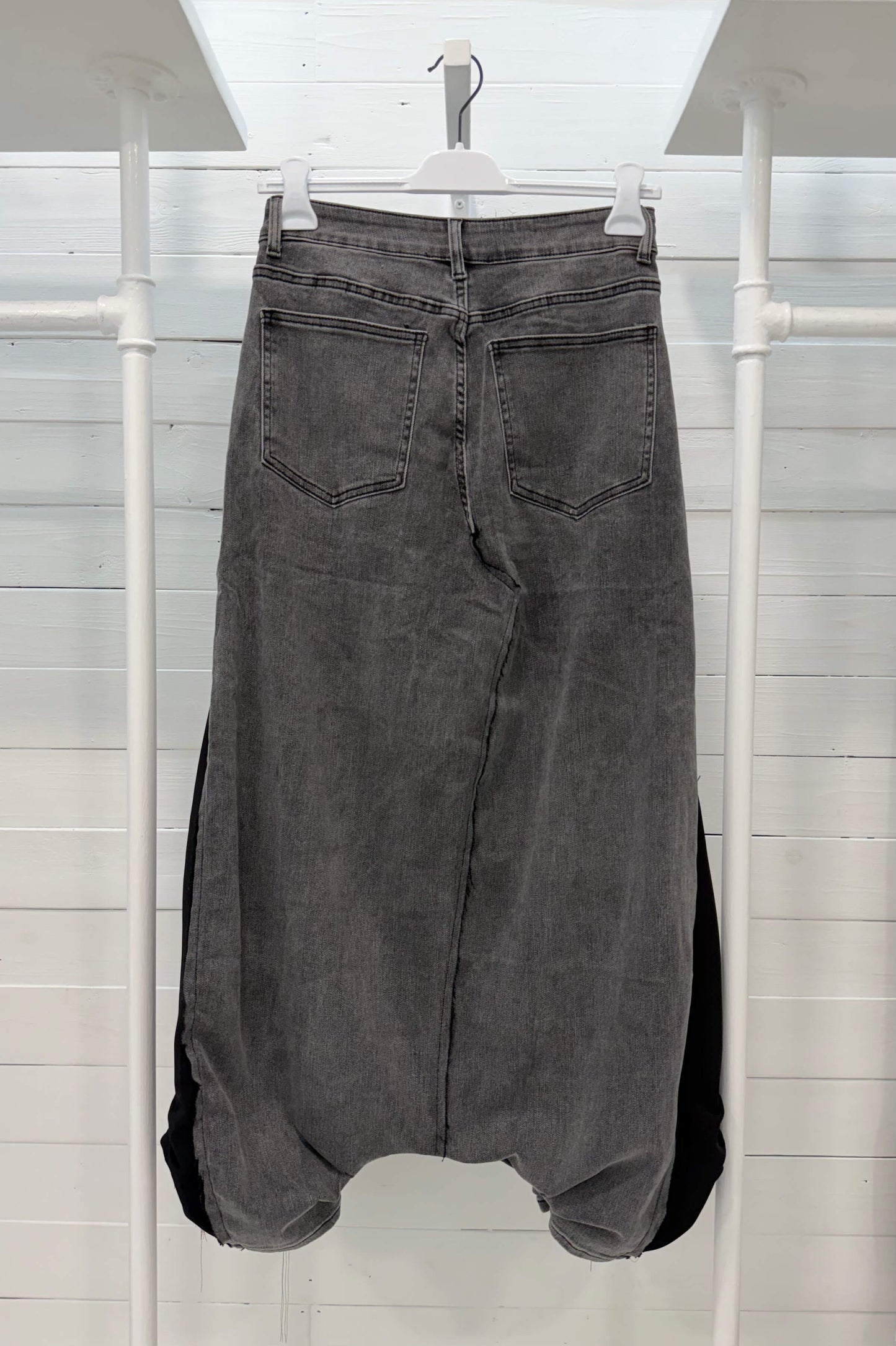 Pantalone denim cavallo basso