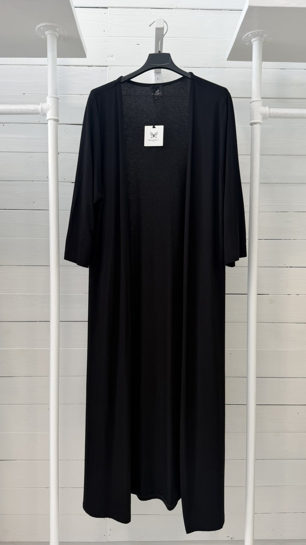 Abito Lungo con Cardigan Coordinato