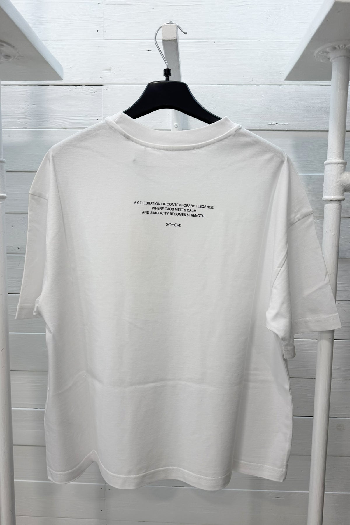 T-shirt oversize con stampa Zenity