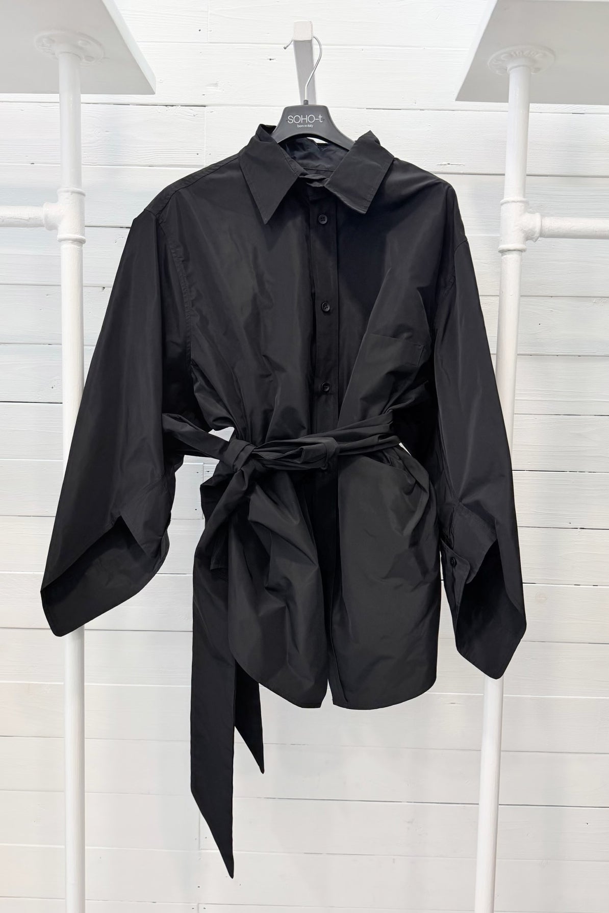 Camicia tecnica con cintura
