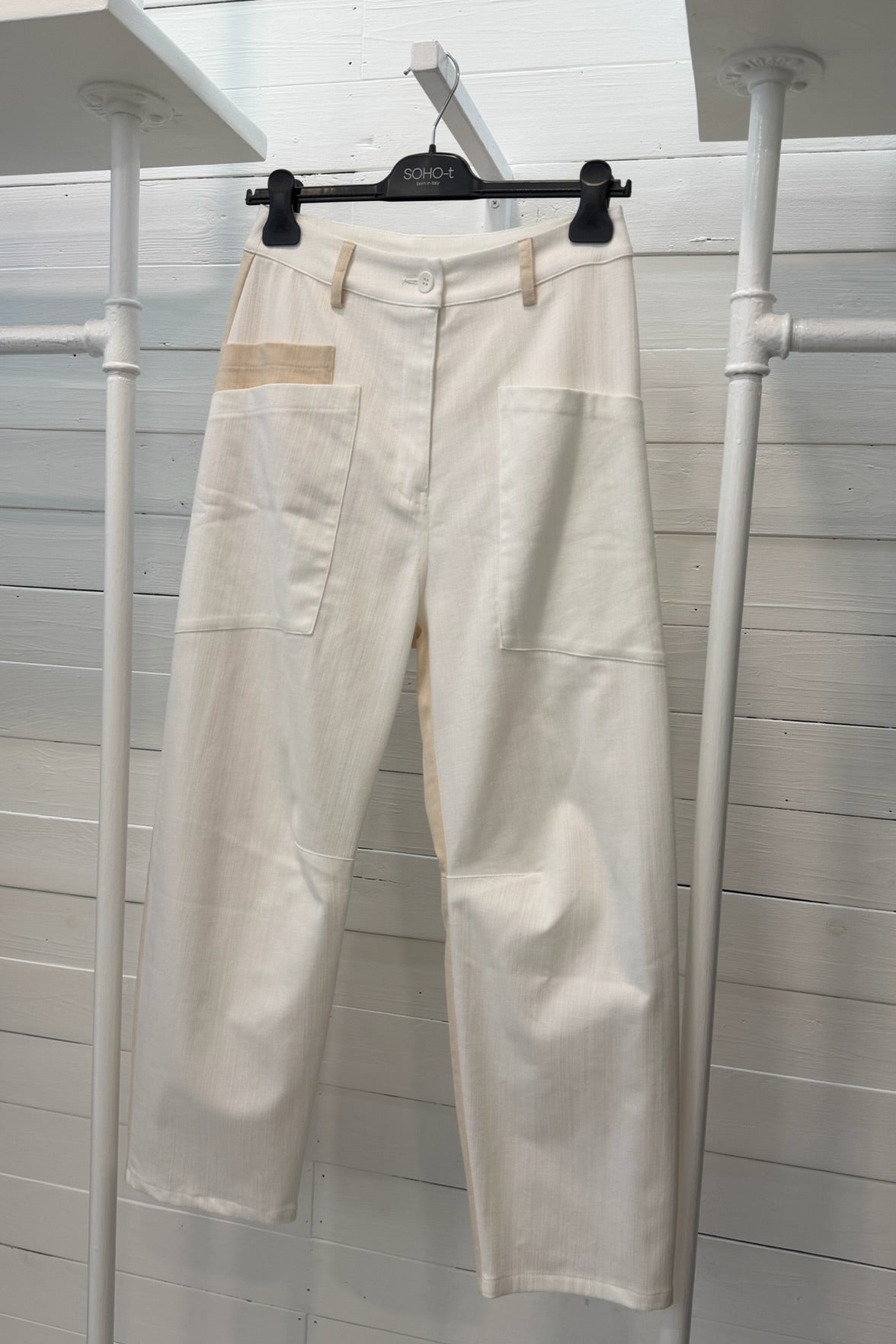 Pantalone bicolor