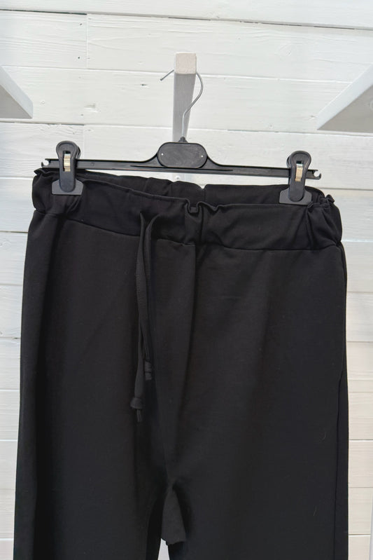 Pantalone felpa cavallo basso