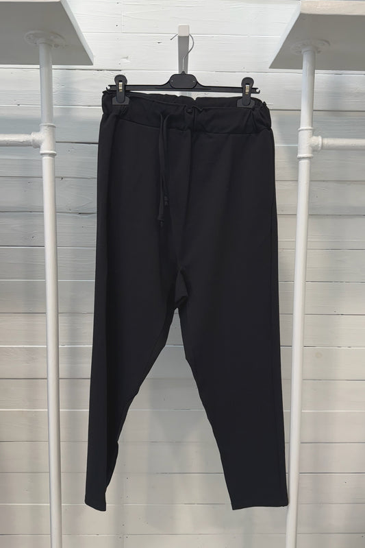 Pantalone felpa cavallo basso