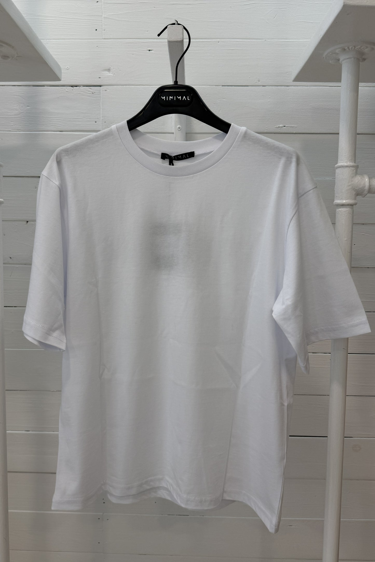 T-shirt con stampa sul retro