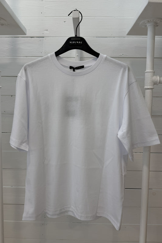 T-shirt con stampa sul retro