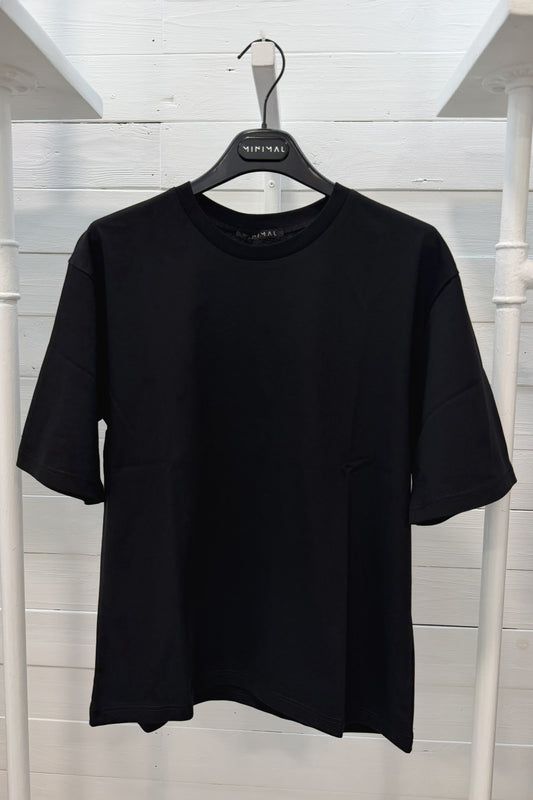 T-shirt con stampa sul retro