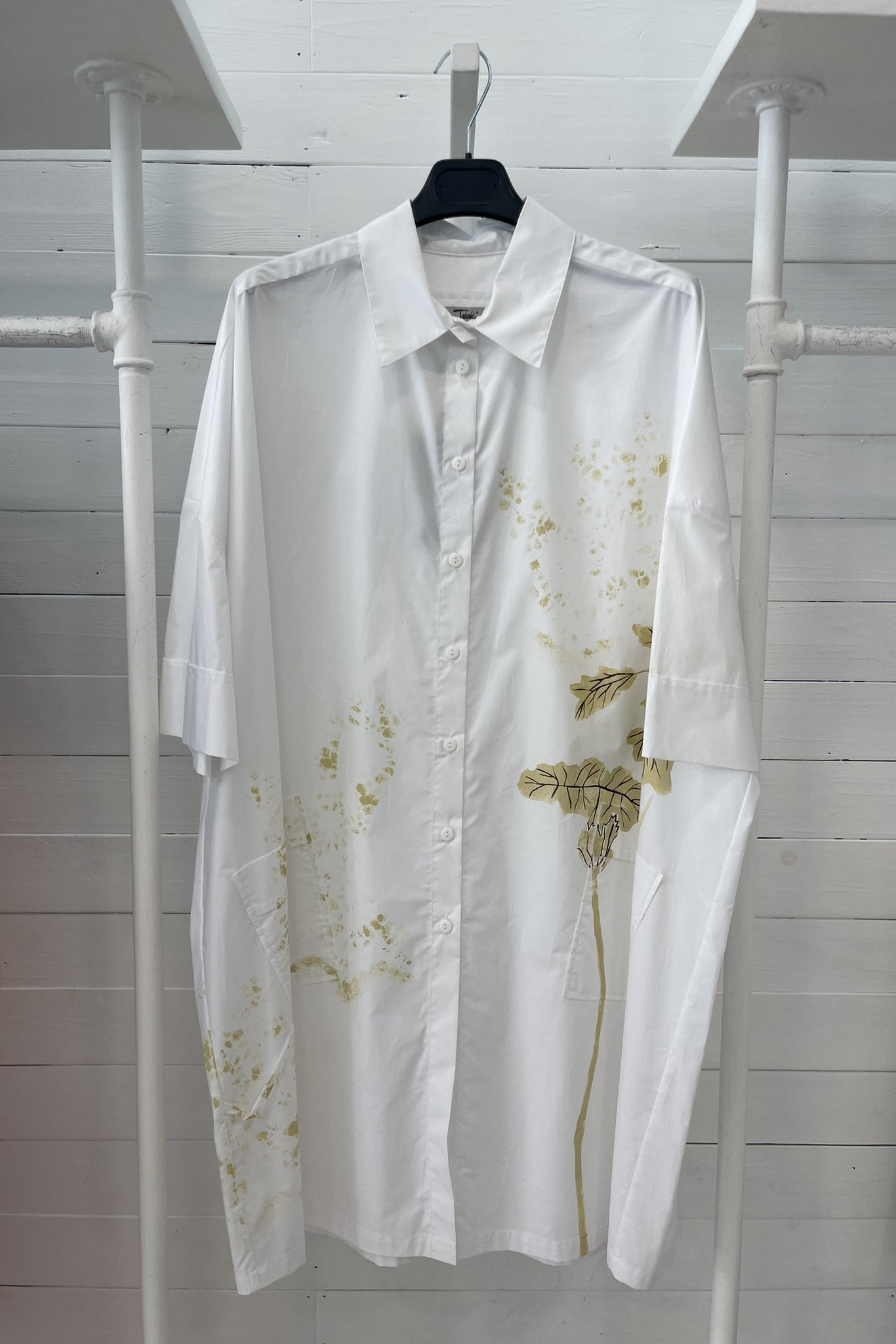 Camicia foglia pizzo