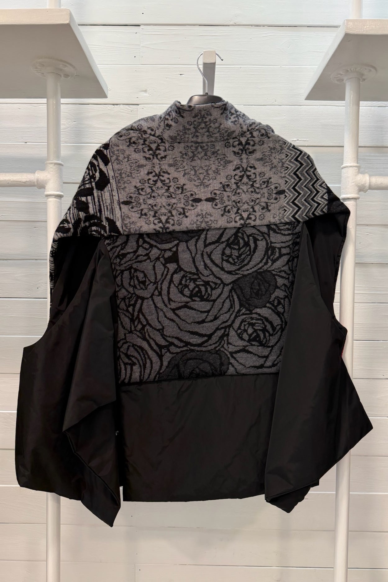 Cappa patchwork reversibile